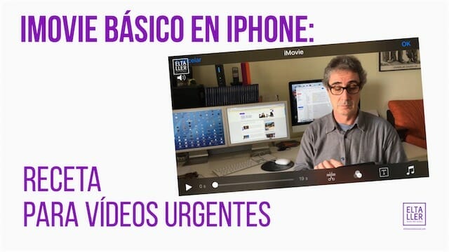 iMovie básico, editor de vídeo para iPhone