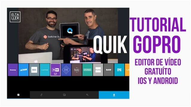 Quik GoPro, editor de vídeo para móviles y PC Tutorial en directo