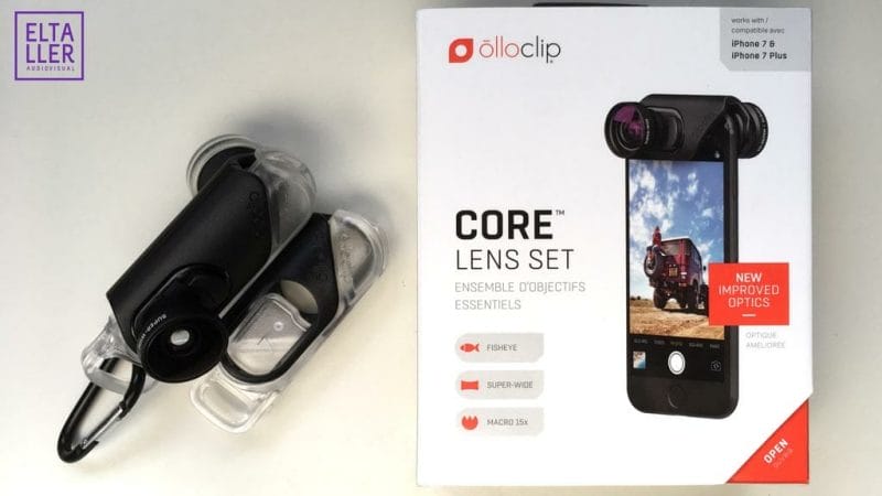 Olloclip Core Lens Set con Sitema connect para iPhone 7 y 7 Plus