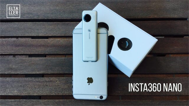 Insta360 Nano, cámara 360 para iPhone