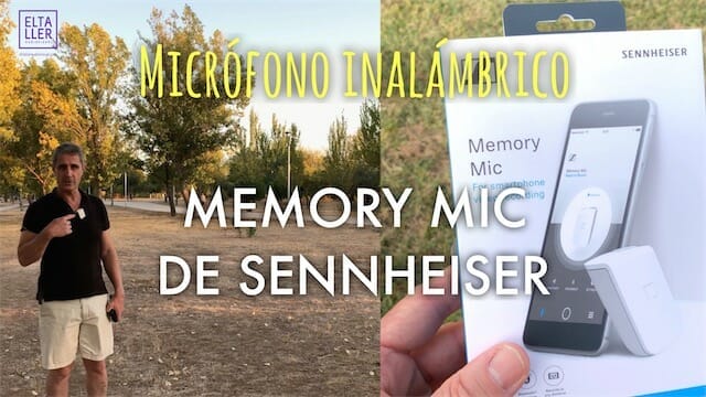 Micrófono inalámbrico, sin cables, Memory Mic de Sennheiser