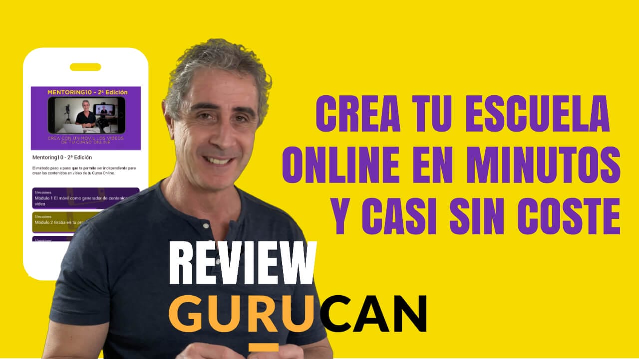 Crear escuela online gurucan