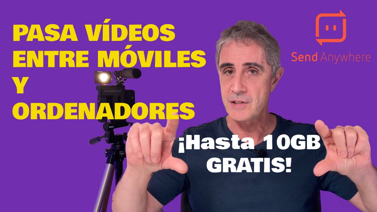 pasar archivos de vídeo entre móviles y ordenadores