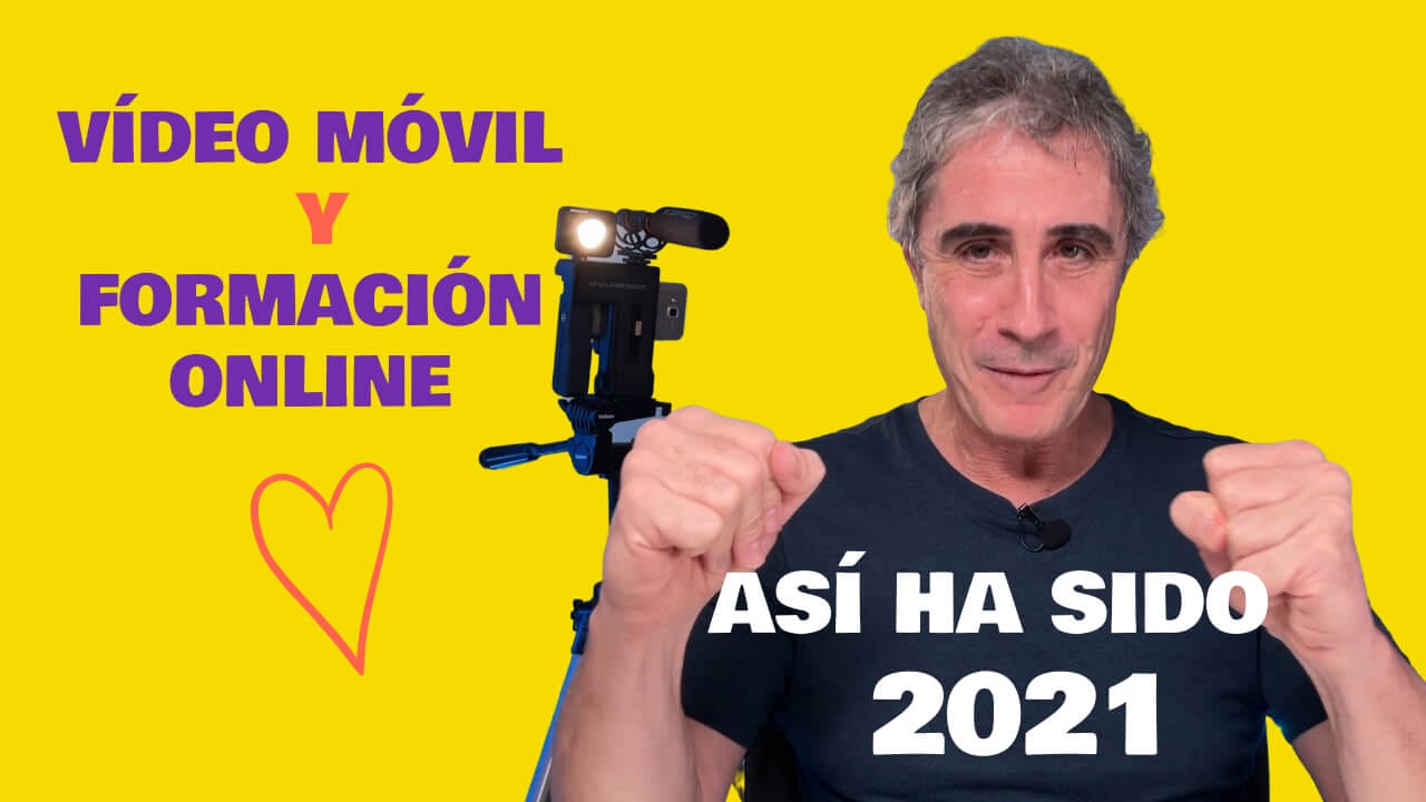vídeo móvil en formación online