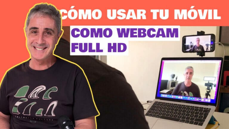 usar tu móvil como webcam