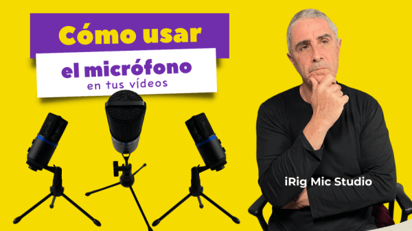 cómo usar un micrófono