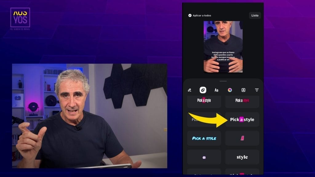 Crea subtítulos automáticos gratis con Edits