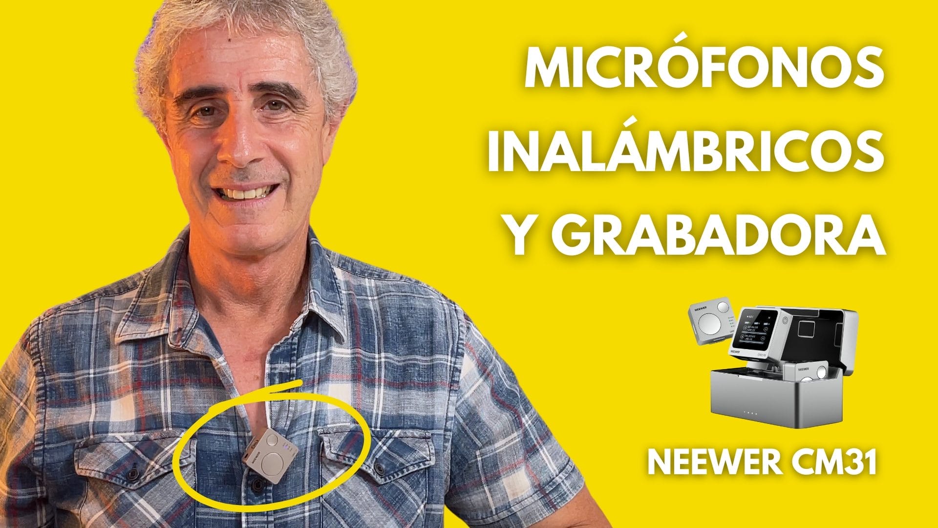 Micrófono sin cables para móvil Neewer CM31