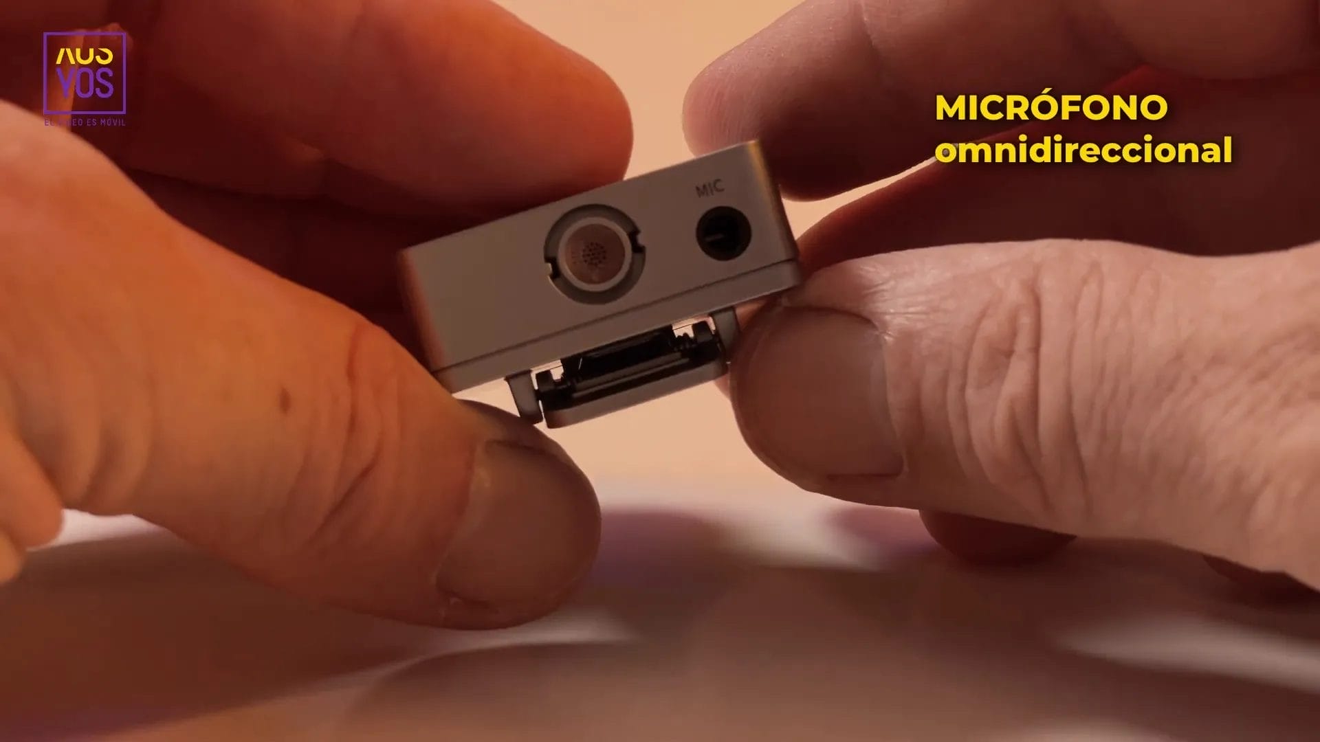 Transmisor Neewer CM31 con micrófono omnidireccional y entrada TRS para micrófono externo