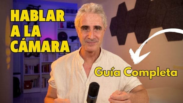 Hablar a cámara con naturalidad es una habilidad que se adquiere