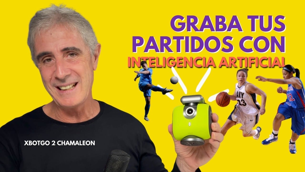 XbotGo 2 Chameleon: graba tus partidos con Inteligencia Artificial